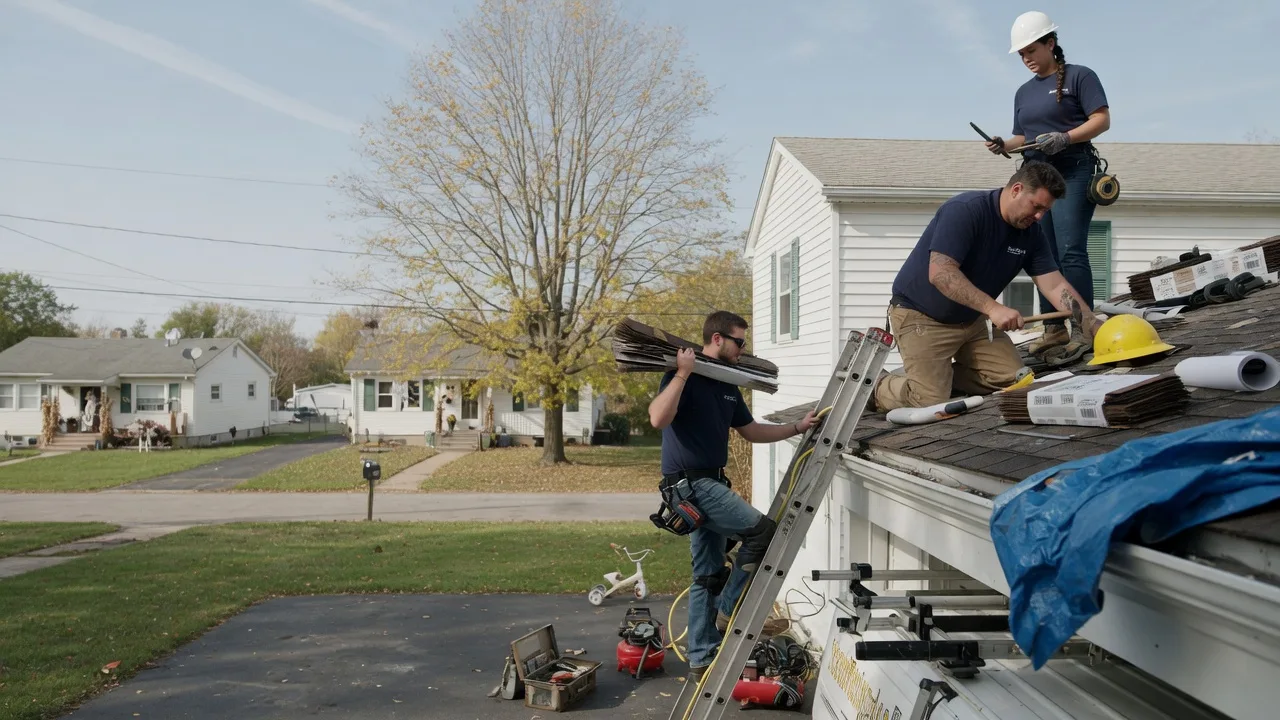 Local Roofing Contractors in Niota, IL near me